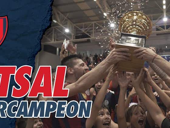Imagen del artículo:(VIDEO) Futsal: San Lorenzo campeón en Boedo ante Boca 🏆