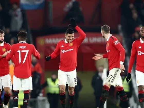 Imagen del artículo:Con Alejandro Garnacho y sin Lisandro Martínez, el United goleó 3-1 al Reading por la FA Cup