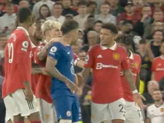 Imagen del artículo:(VIDEO) La calentura y pelea de Enzo Fernández durante la derrota del Chelsea con Manchester United