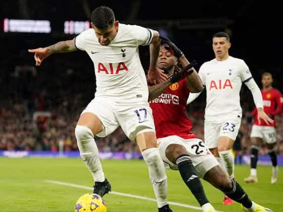 Imagen del artículo:Manchester United y Tottenham empataron en un partidazo de la Premier League, con dos buenas para Scaloni: Cuti y Licha!