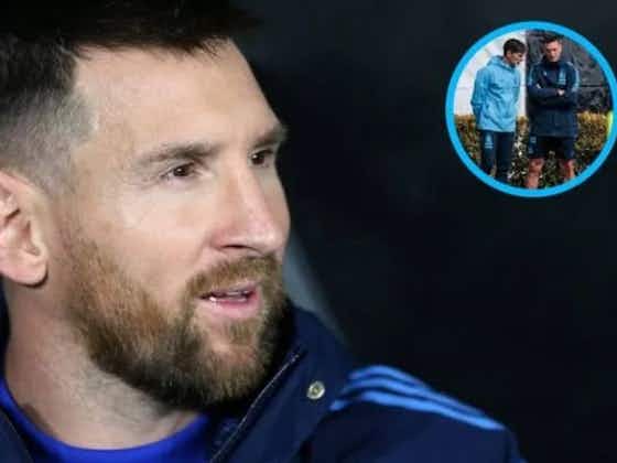 Article image:Roberto Ayala y la chance de que Messi juegue el próximo Mundial con la Selección Argentina: «Me lo imagino partido a partido»