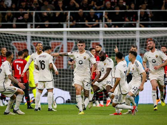 Imagen del artículo:Dybala asistió en el gol del triunfo de la Roma ante el Milan por Europa League
