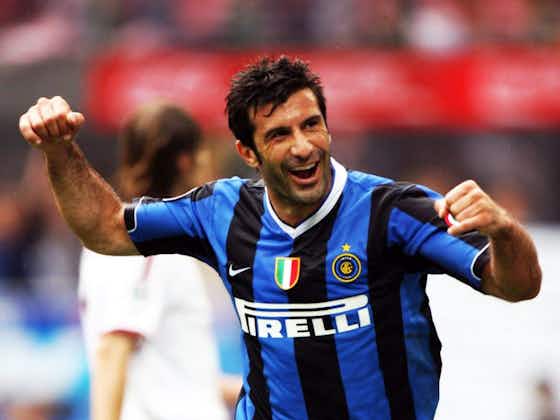 Article image:Photo – Luis Figo Returns To San Siro: “So Many Great Memories With Inter Here…”
