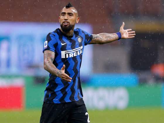 Article image:Photo – Inter Midfielder Arturo Vidal: “My Intention Was Never To Kiss Another Team’s Badge”