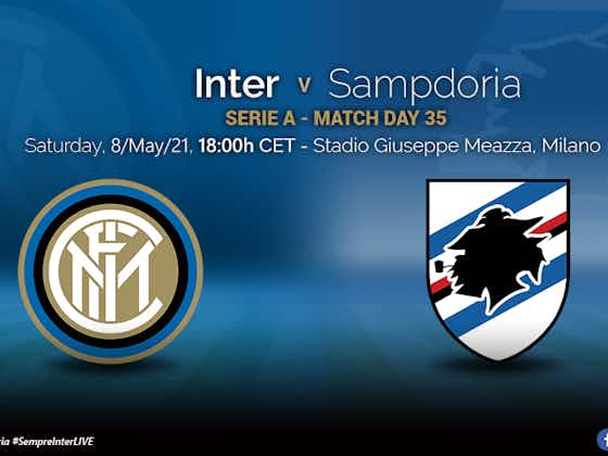 Article image:Official – Starting Lineups Inter vs Sampdoria: Vecino, Gagliardini & Danilo D’Ambrosio Start