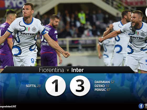 Article image:Video – Highlights Fiorentina 1 – 3 Inter: Nerazzurri Stage Impressive Comeback To Claim All Three Points