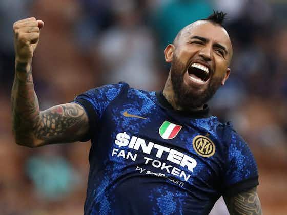 Article image:Photo – Inter Midfielder Arturo Vidal: “First Objective Of The Year Accomplished”