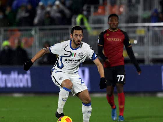 Article image:Inter Midfielder Hakan Calhanoglu: “Happier About The Three Points Than About My Goal”