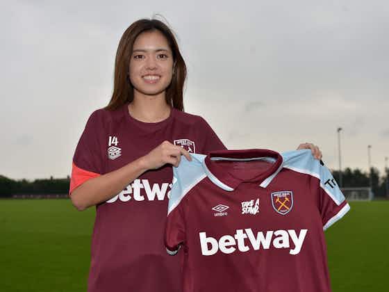 Article image:West Ham Women sign Japan midfielder Yui Hasegawa