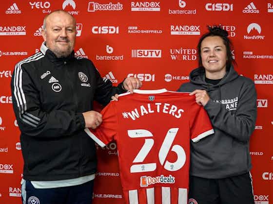 Article image:Sheffield United Women sign Wales international Georgia Walters