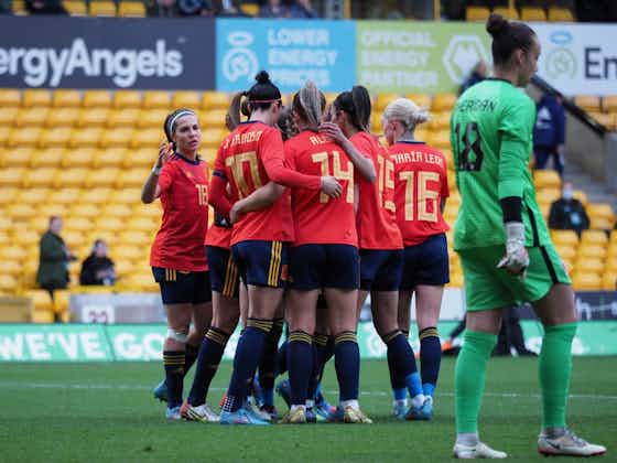 Article image:Arnold Clark Cup: Spain victory leaves Lionesses needing win
