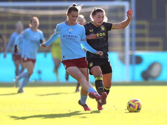 Article image:Manchester City held at home by Aston Villa Women