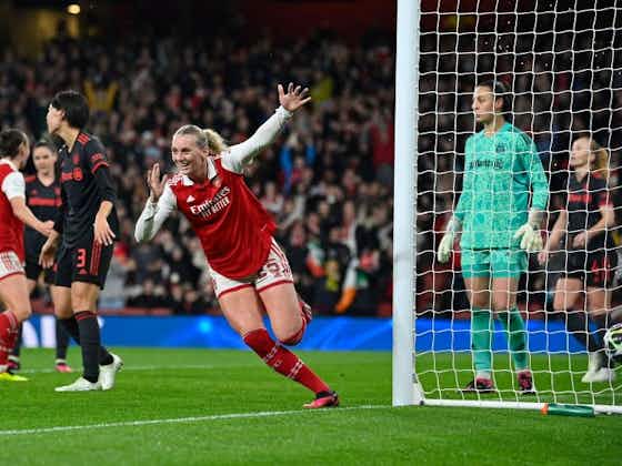 Article image:Arsenal into UEFA Women’s Champions League semi-finals