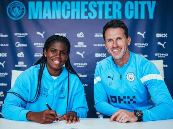 Article image:Man City Women’s Khadija Shaw signs two-year contract extension