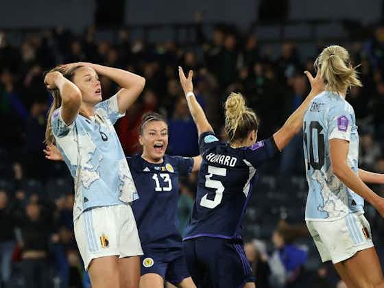 Article image:Late goals as Dutch defeat Lionesses and Scotland deny Belgium