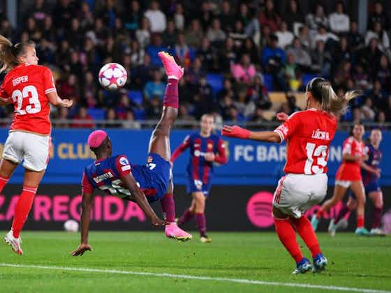 Article image:Big wins for Barca and Lyon in UEFA Women’s Champions League