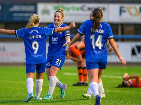 Article image:Montrose out of SWPL relegation play-off spot