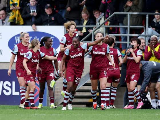 Article image:West Ham seal first Women’s Super League win over Arsenal