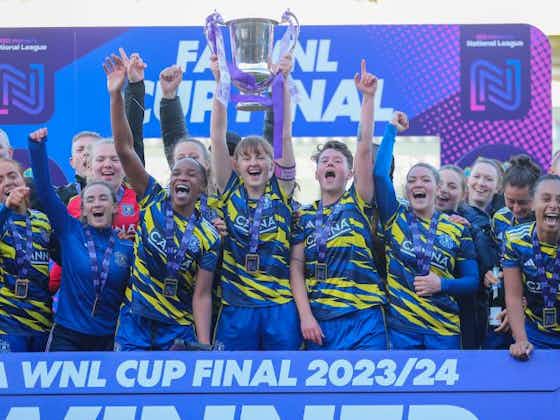 Article image:Hashtag United beat Newcastle in FA Women’s National League Cup Final