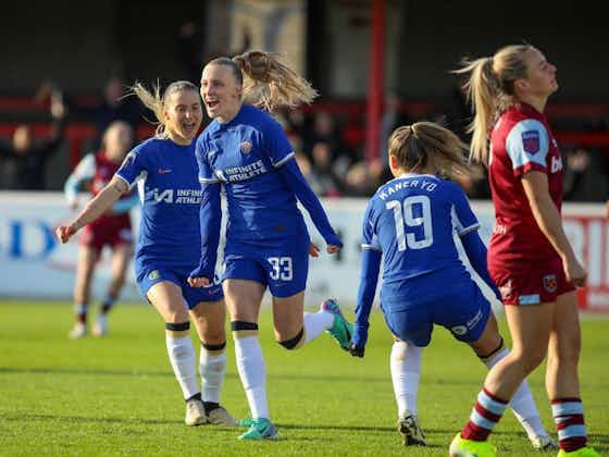Article image:Chelsea Women back on top, Brighton edge thriller at Leicester