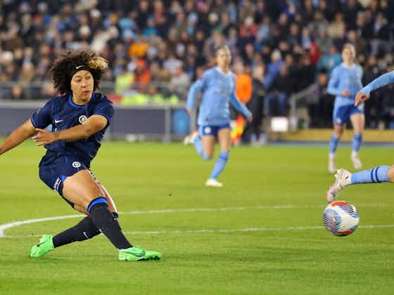 Article image:Early goal enough to give Chelsea Women win at Man City