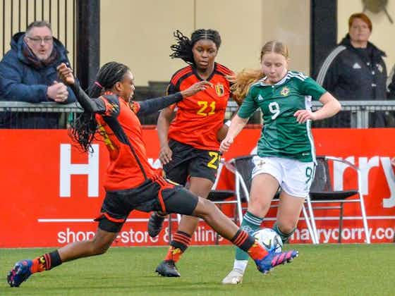 Article image:Northern Ireland WU16s beaten by Belgium in Belfast tournament