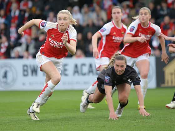 Article image:Arsenal Women beat Bristol City to close in on UWCL place