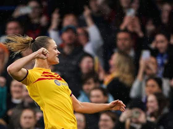 Article image:Ten-player Chelsea Women beaten by Barcelona in UWCL semi-final