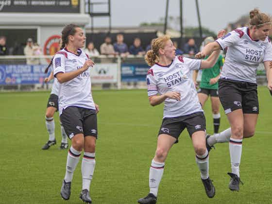 Article image:Derby County Women win League Plate, AFC Wimbledon promoted
