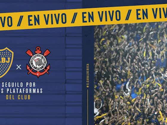 Imagen del artículo:BOCA JUNIORS vs CORINTHIANS | COPA LIBERTADORES | Transmisión Oficial Boca Juniors