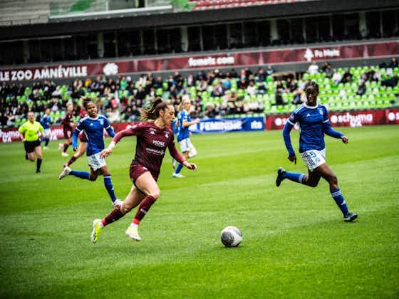 Image de l'article :Féminines : Strasbourg domine le FC Metz à Saint-Symphorien !