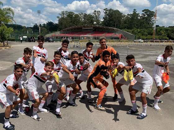Imagem do artigo:Comemorações de sub-11 e sub-13 viralizam após vitórias sobre rival Corinthians