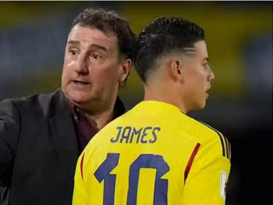 Imagem do artigo:Técnico da Colômbia crítica falta de chances do James no São Paulo e exalta qualidade do meia