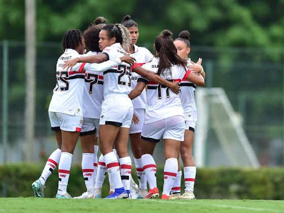 Imagem do artigo:São Paulo vence o Botafogo e agora é vice-líder do Brasileirão Feminino