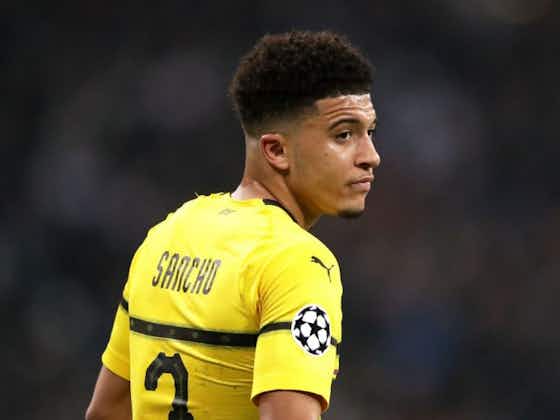 Article image:Report: Tottenham target Jadon Sancho more likely to join Liverpool