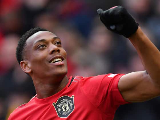 Article image:Anthony Martial could feature against Liverpool