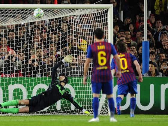 Article image:Petr Cech relishes moments of glory against Lionel Messi & co.
