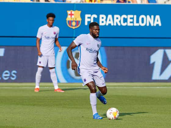 Article image:Barcelona desperate to get Samuel Umtiti off their wage bill
