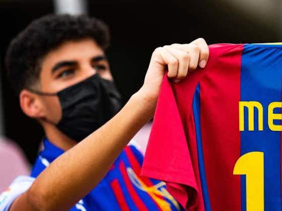 Image de l'article :FC Barcelone : un amical prévu contre le club de Lionel Messi cet été