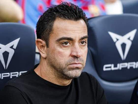 Image de l'article :FC Barcelone : une pluie d'absents dans le groupe de Xavi pour Majorque ! 