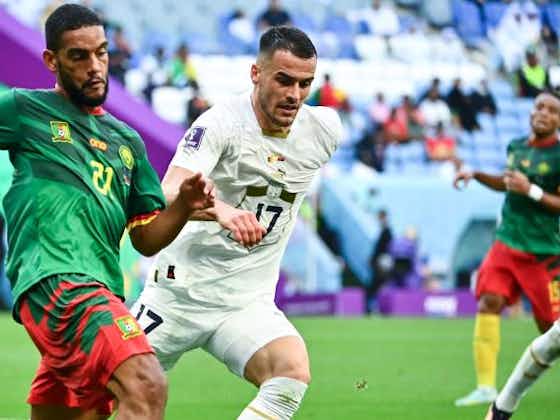 Image de l'article :Coupe du monde : pas de vainqueur entre le Cameroun et la Serbie, Castelletto buteur et passeur ! 