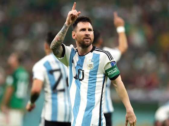 Image de l'article :PSG, Argentine : un geste de Messi fait polémique !