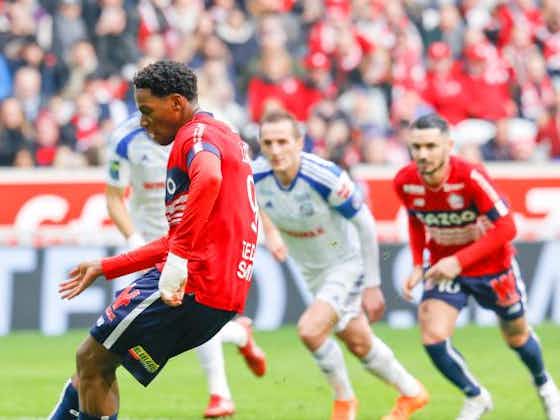 Image de l'article :LOSC, RC Strasbourg, Stade de Reims : Lille assure, le MHSC se réveille, les scores à la pause