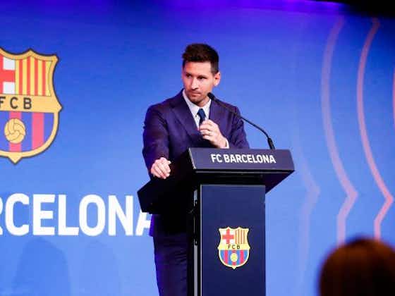 Image de l'article :FC Barcelone, PSG - Mercato : le Barça a trouvé la solution pour faire revenir Messi !