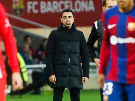 Image de l'article :FC Barcelone : Xavi a perdu un joueur pour le reste de l'année