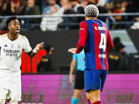 Image de l'article :Real Madrid - FC Barcelone : Vinicius s’excuse d’avoir provoqué les Blaugrana 