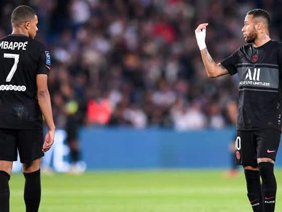 Image de l'article :PSG - Montpellier (2-0) : Mbappé montre des signes d'énervement envers Neymar