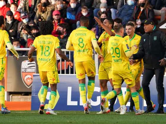 Image de l'article :FC Nantes : les Canaris ont mis fin à une malédiction vieille d'un an à Lorient
