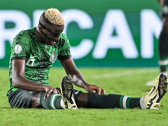Imagem do artigo:Osimhen é dúvida da Nigéria para semifinal contra África do Sul na Copa da África
