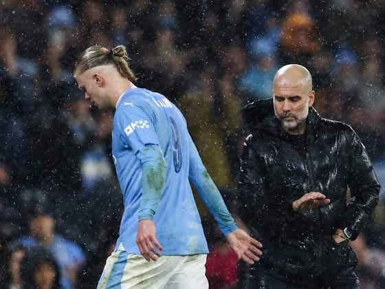 Imagem do artigo:Haaland demonstra dor em treino da Noruega e preocupa o Manchester City